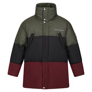 Regatta Mens Christian Lacroix Barbegal Baffled Padded Jacket / Dark Khaki/Black